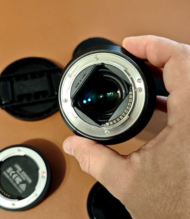 Samyang 24 70 Sony FE plus filtru și dock