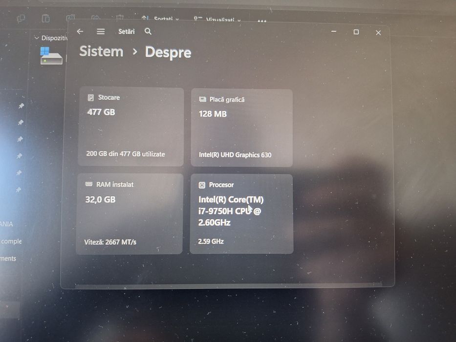Laptop DELL Precision 7540