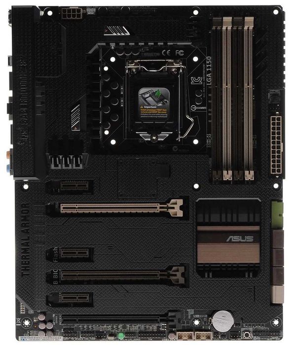 Материнская Плата Asus Sabertooth Z87 + Intel Core i5 4440 + 16 ГБ Озу