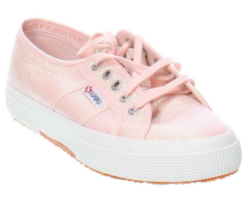 Уникални бляскави нови кецове Superga, 38 номер