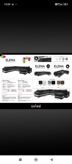 Мека мебел ъглови дивани