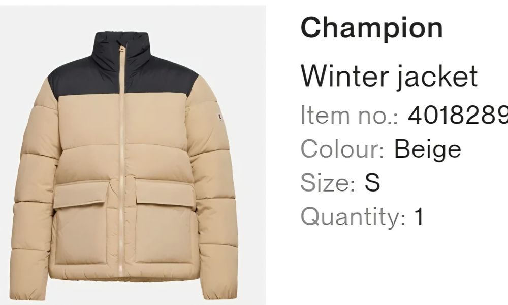 Зимно дамско яке Champion