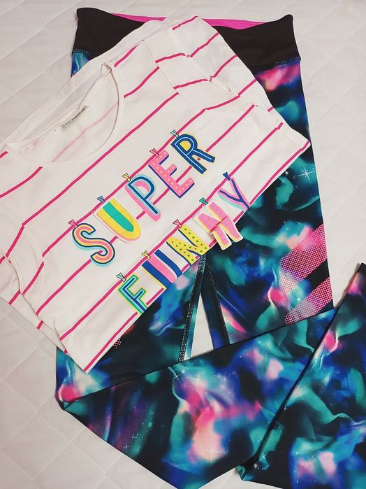 Lot fete 10-12 ani fuste bluze tricouri