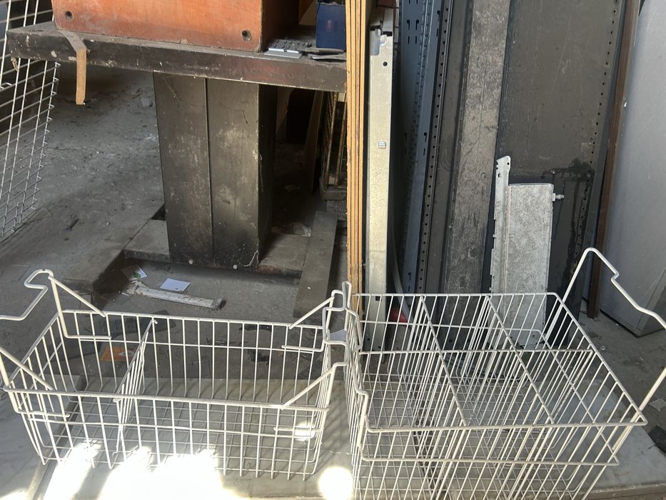 Кошници за фризер  - различни размери/ бели