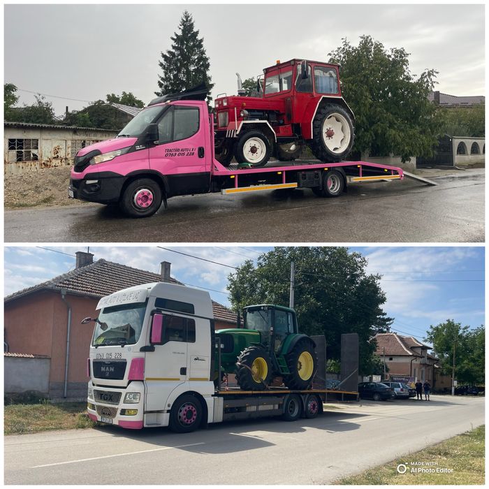 Tractari auto Rosiori de vede/ asistenta rutiera/tractari teleorman