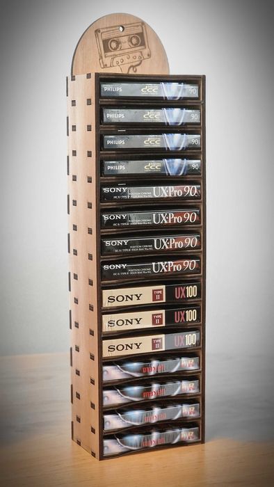 Casete audio chrome, Sony, Maxell,  TDK