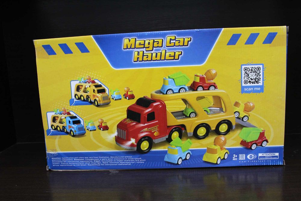 Большой автовоз с машинками