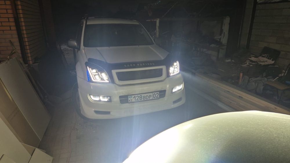 Задние Led противотуманки Prado 120