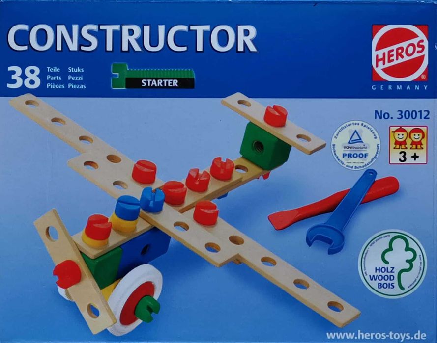 Дървен конструктор Херос