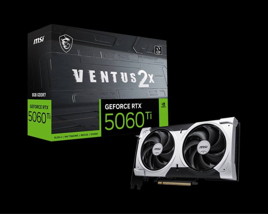 MSI RTX5060Ti 8GB Ventus 2X