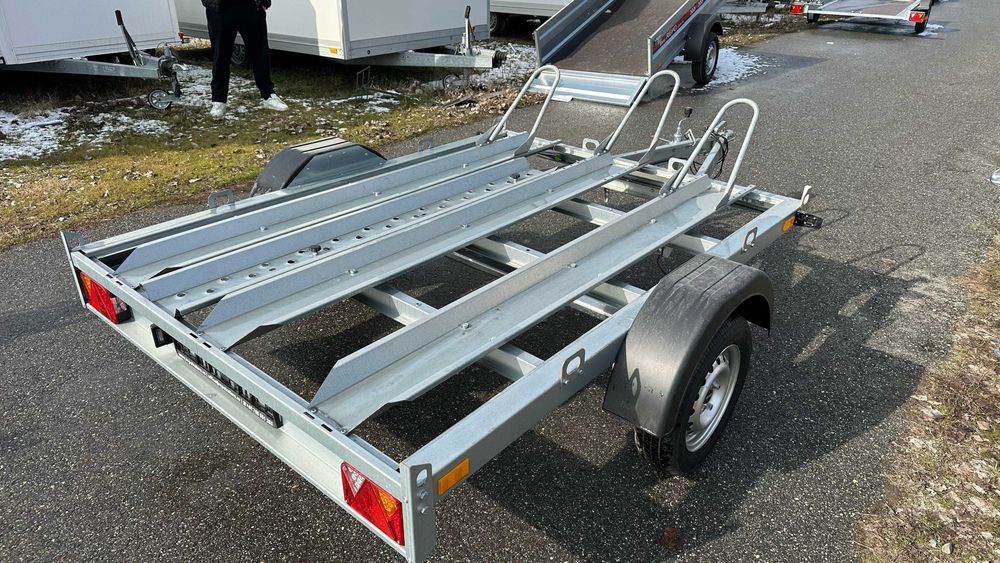 Remorca Transport Motociclete basculabila 750 kg 1 axa - 2.30mx1,50m