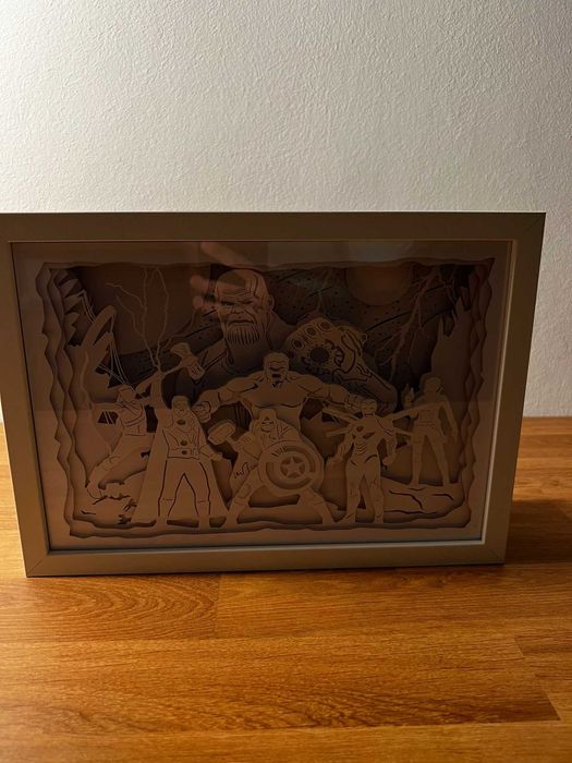 Rame luminoase diverse designuri Avengers, Batman, The witcher etc