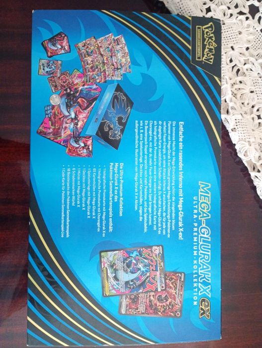 Pokemon Mega Charizard x EX UPC box