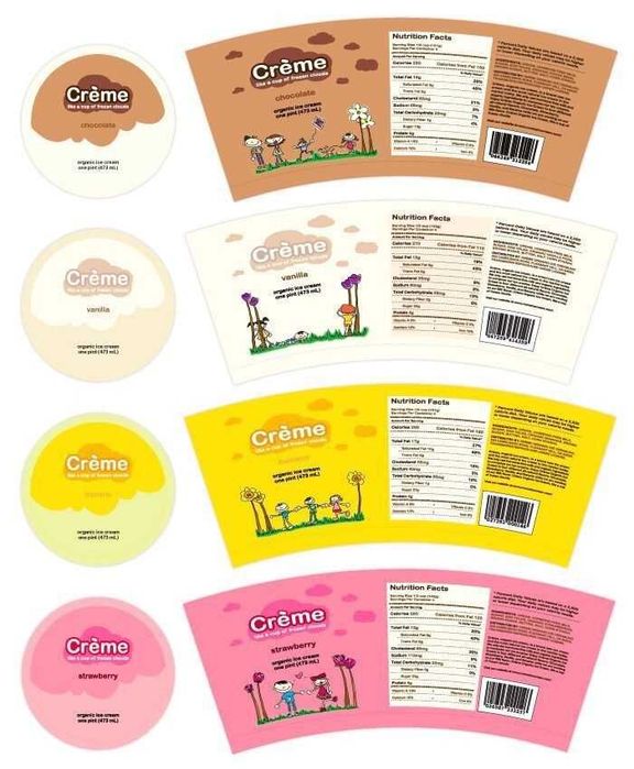 Наклейки, этикетки на пищевые контейнеры, еду, упаковку. 24 часа