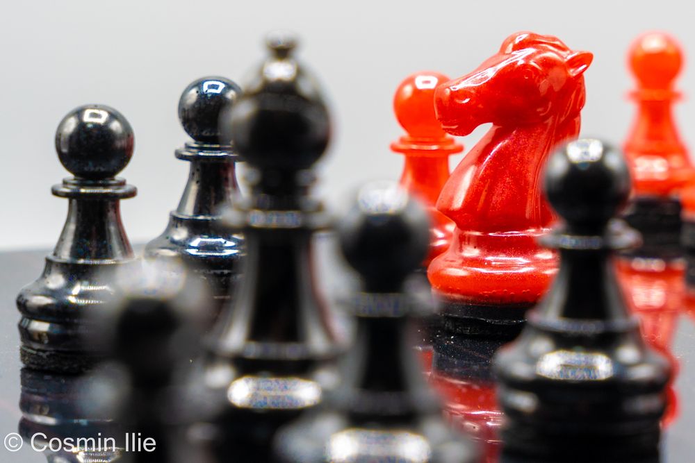 Set Șah (Piese + Tablă) Chess 100% Epoxy