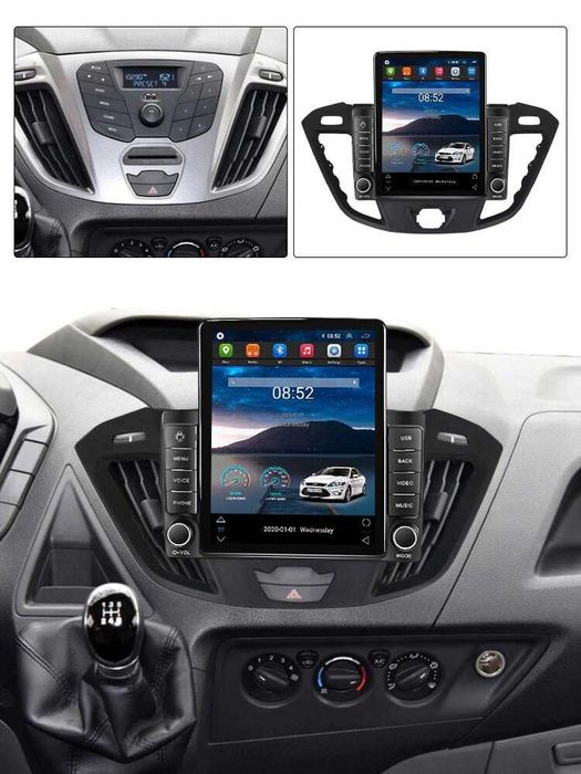 Navigatie Ford Transit din 2012 - 2019 Ecran TESLA 9.7 inch 4GB RAM