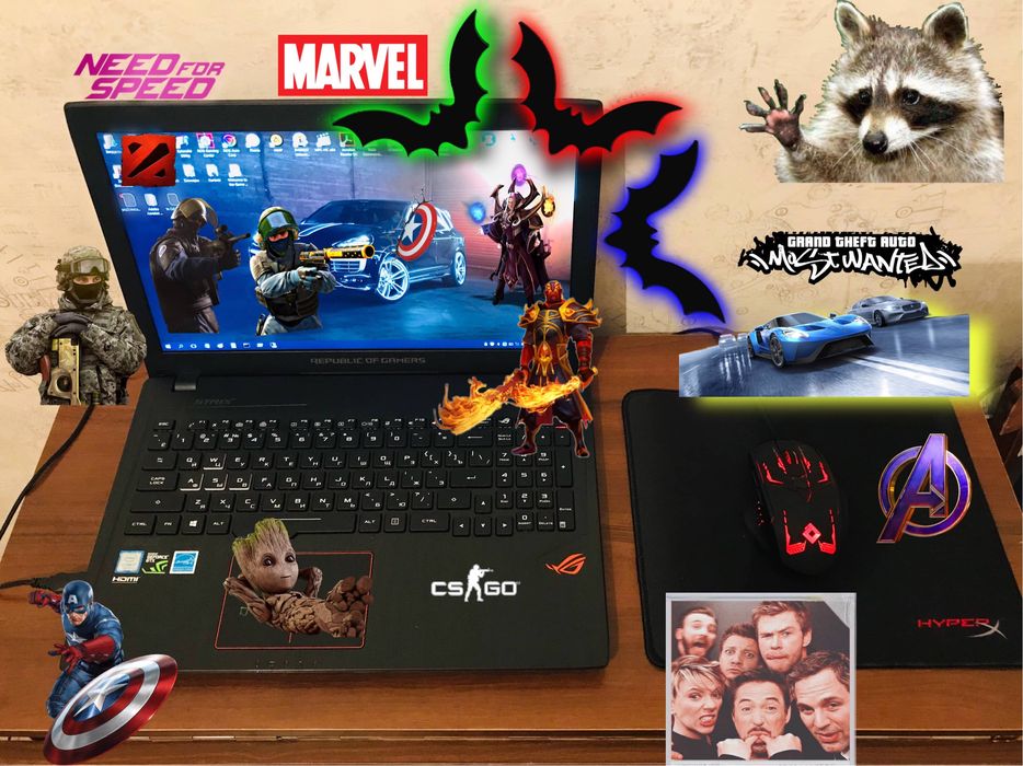 Asus Rog Strix GL553VD