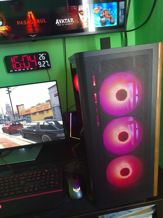 PC Gaming, Editare Ryzen Ryzen 7 3700X / MSI RTX 2070 8GB/SSD WD NVME M.2 512GB NOU+HDD 1 TB/ GTA V