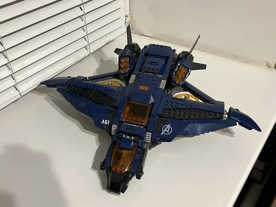 Лего марвел квинджет