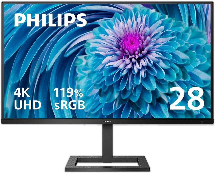 Монитор PHILIPS 28" 4K UHD 3840x2160 IPS