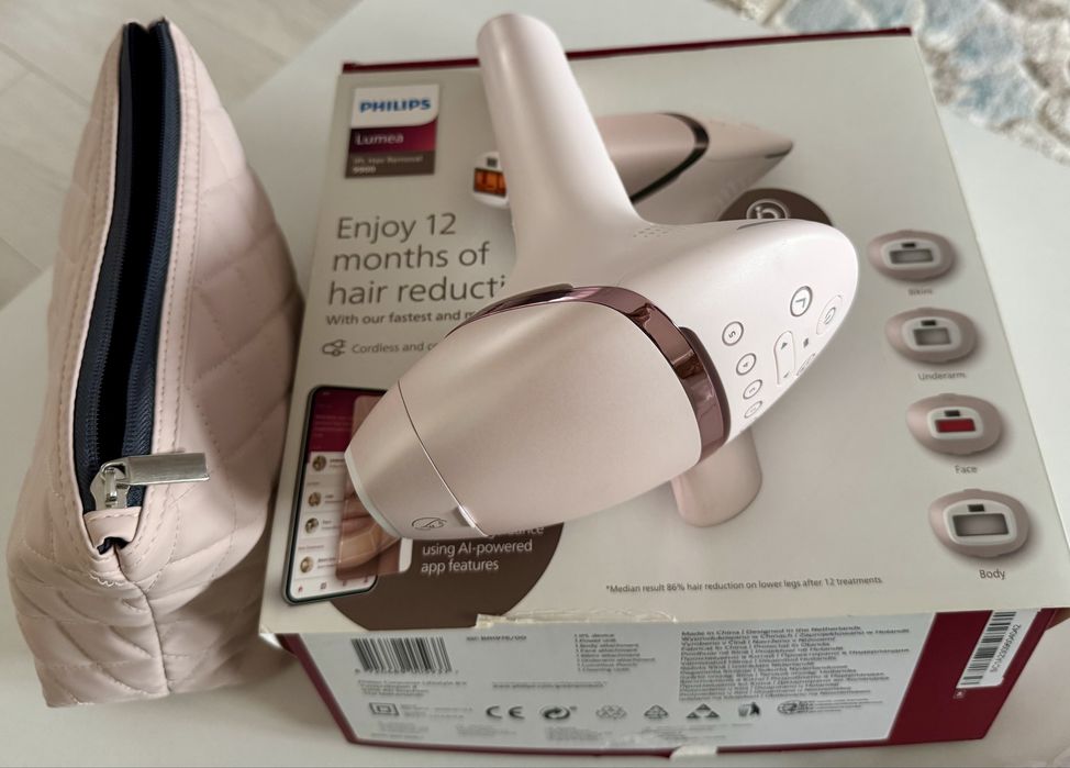 Epilator IPL PHILIPS Lumea Serie 9900 - 450.000 DE IMPULSURI