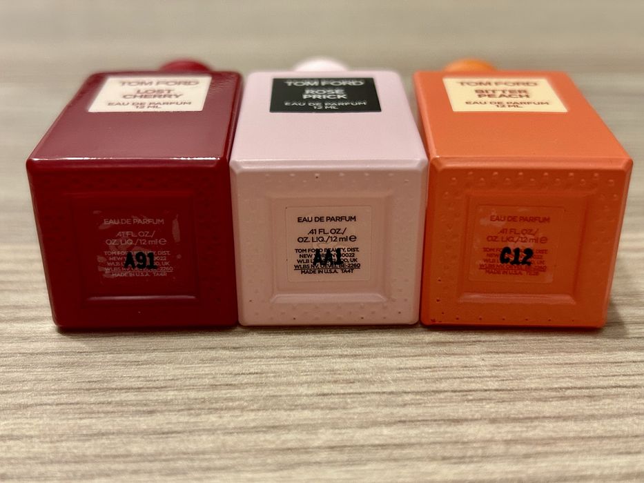 Мини парфюми Tom Ford Lost Cherry Bitter Peach Rose Prick