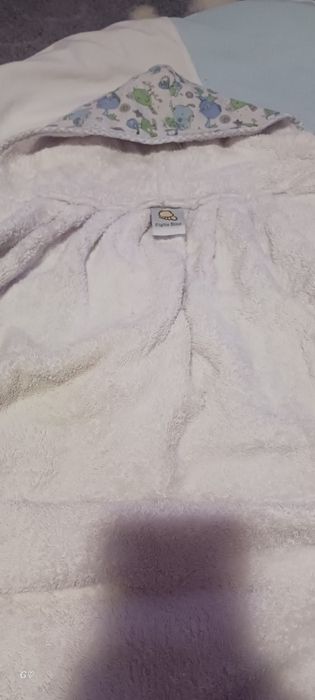 Ромпър, боди с надпис,, одеяло и хавлийка