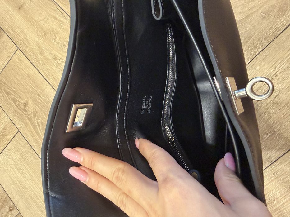 Сумка Balenciaga Rodeo Small silver