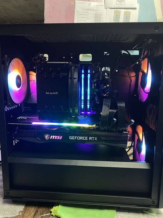 Сборка игровых и офисных ПК.