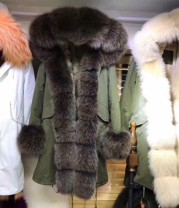 Geaca Parka/blana naturală 100% orice culoare,orice mărime disponibila