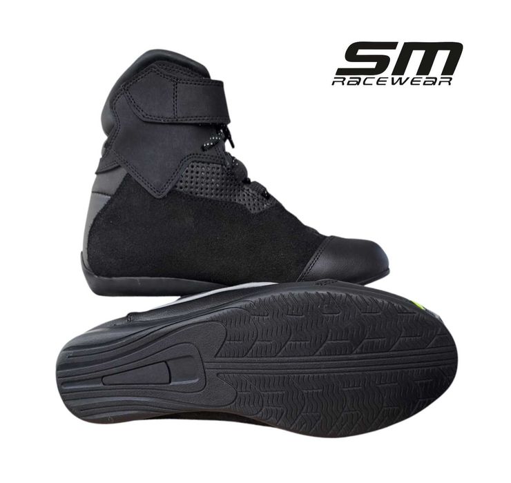 Ghete moto SM City Black marimea 38, 39, 40, 41, 42, 43, 44, 45 Noi!!!