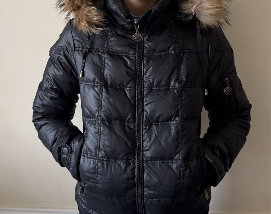 Куртка женская пуховик натуральный