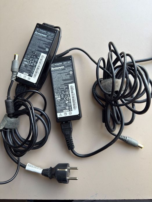Incarcator laptop Lenovo mufa rotunda galbena