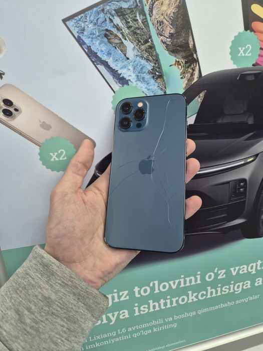 iPhone 12 Pro Max память 256gb Face id True Tone ишлиди