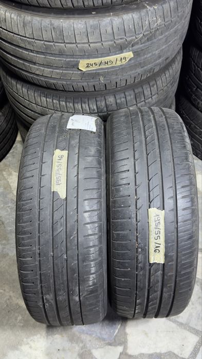 2бр. Летни гуми 195/55/16 Hankook