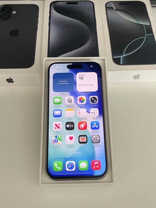 iPhone 15 Pro Natural Titanium