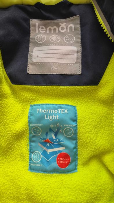Geaca baieti Lemon, marime 128-134