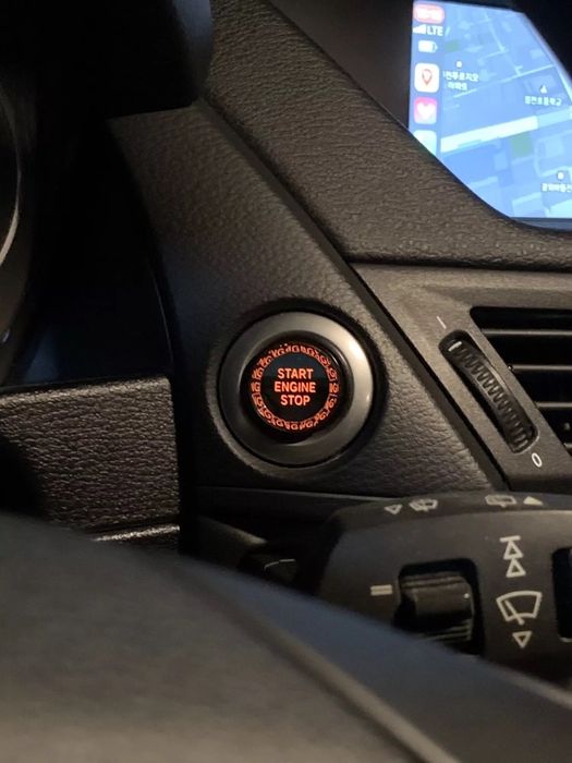 Buton cristal start stop BMW Seria 1 3 5 E60 E70 E87 E90 E91 X1 X5 X6