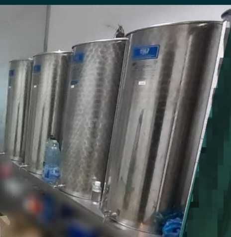 Butoaie inox masiv 4 bucăți