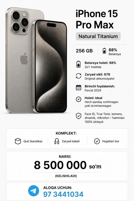 Iphone 15 pro max