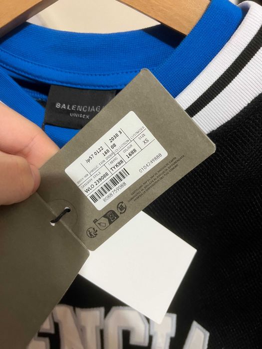 Vand tricou Balenciaga NFL Albastru