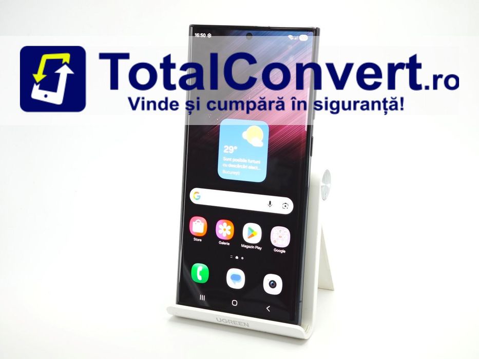 Samsung S22 Ultra 256GB Phantom Black 12GB, Garantie 24 luni | #R94366