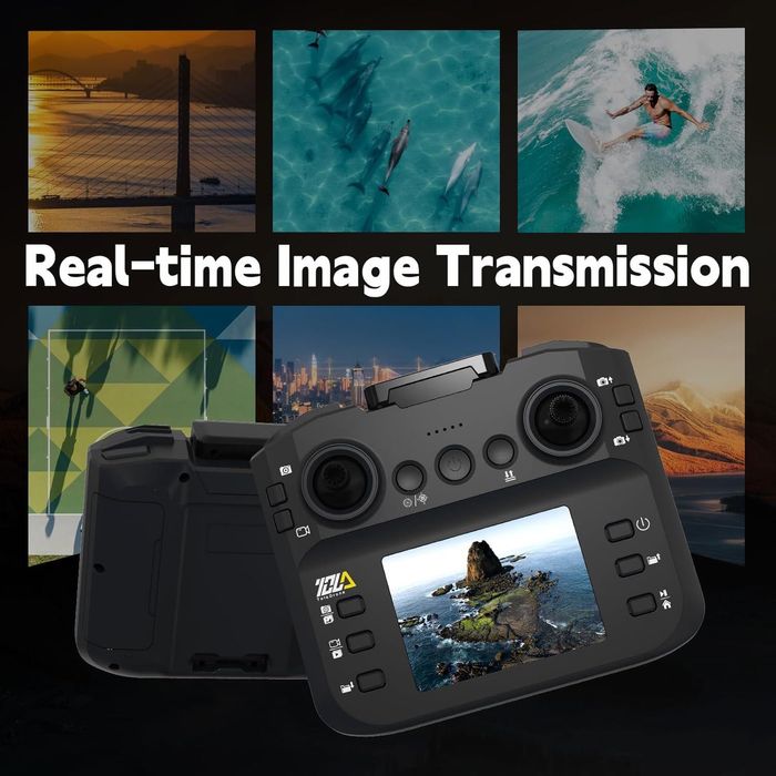 Dronă cu motor fără perii și ecran LCD ,TD12LCD,sigilat