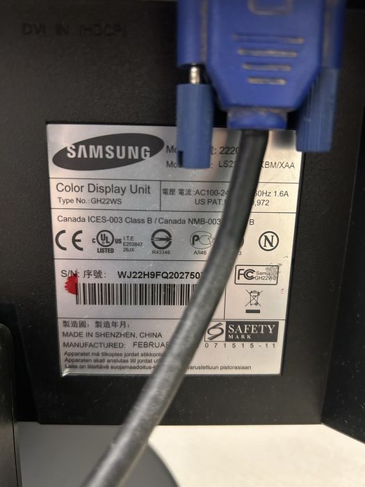 Монитор Samsung.в хорошем состоянии