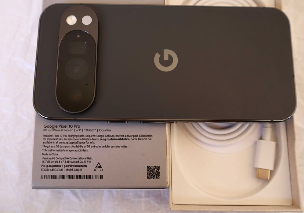 Google Pixel 10 Pro 16/128GB Новый, открытая коробка. USA