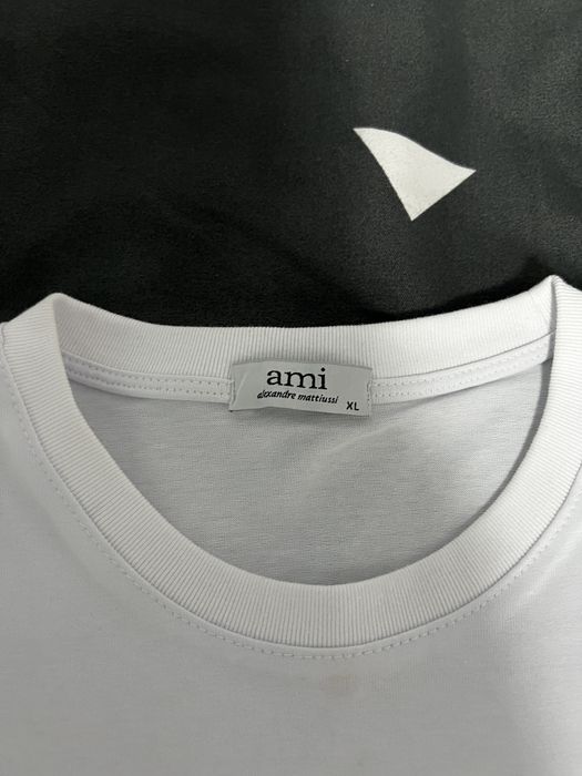 tricou alb ami paris XL