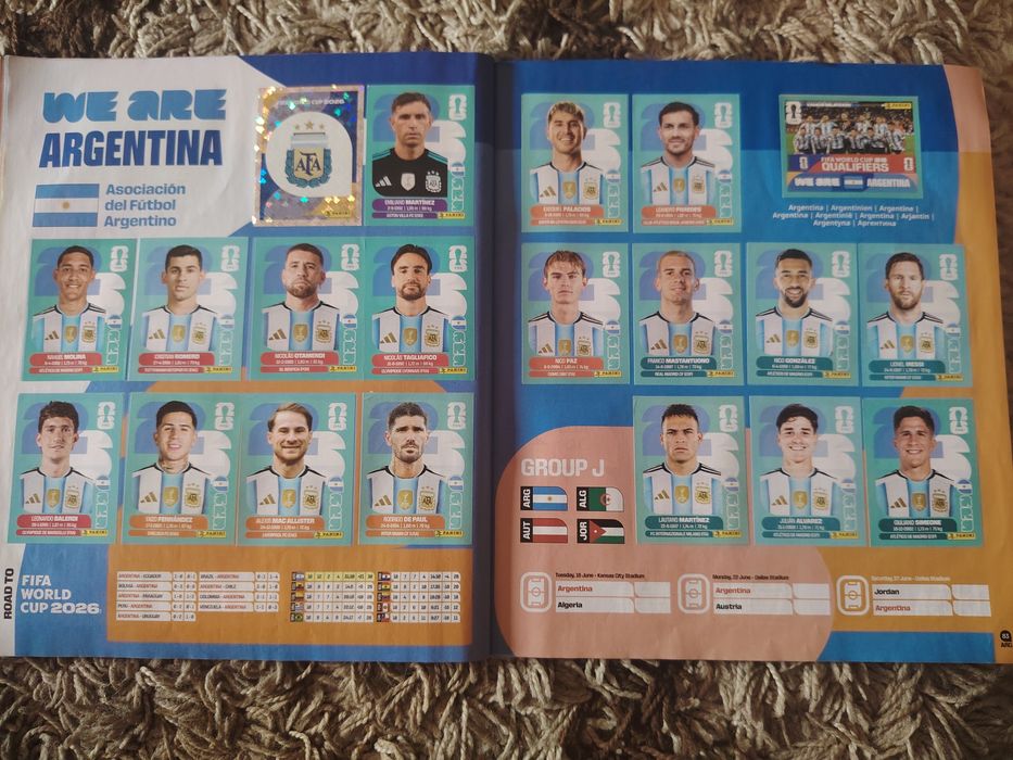 World cup 2026 panini album complet