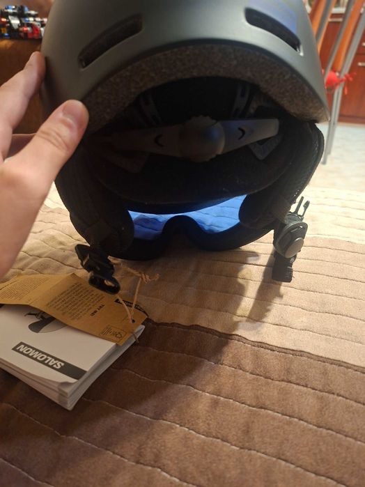 Ски каска Salomon orka visor s2