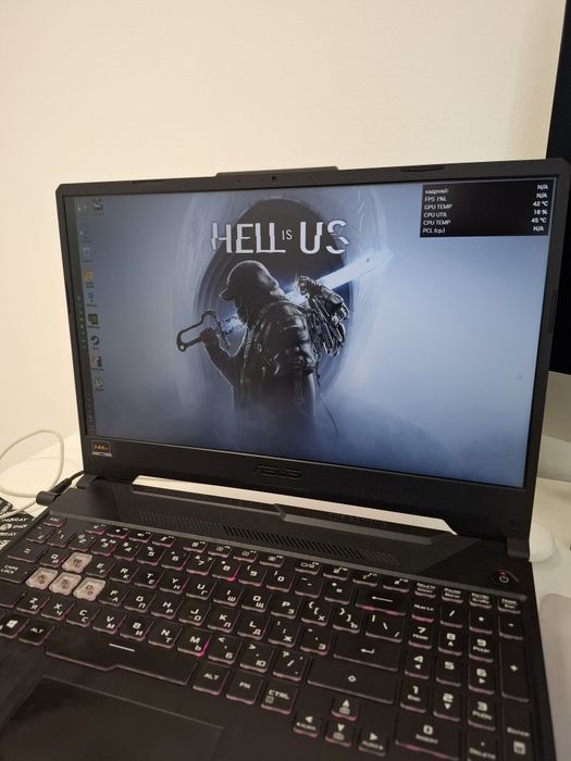 Продам asus tuf gaming f15