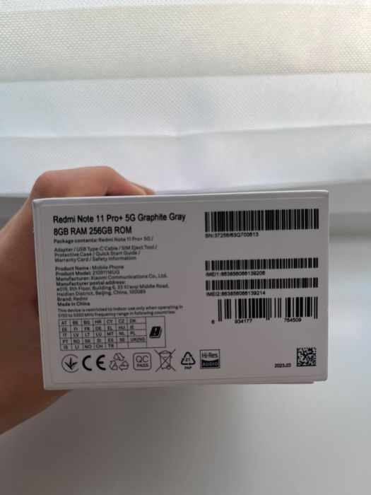 Redmi Note 11 pro+ 5G